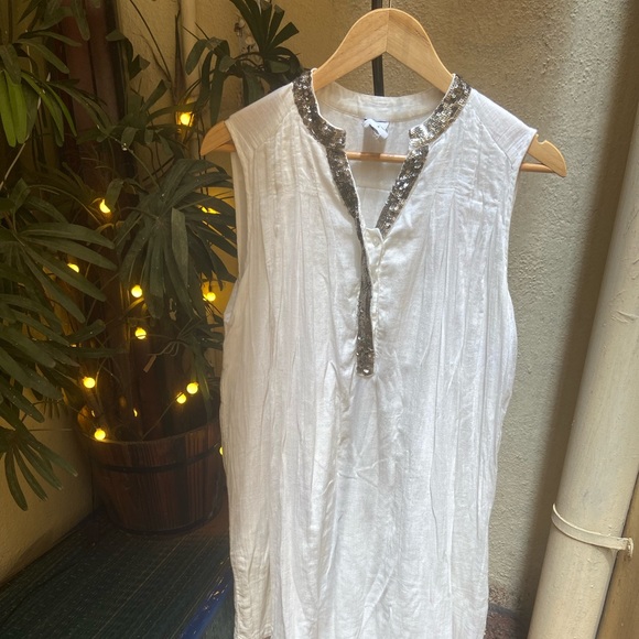 Summer Dress. Size - M. Colour - White - Picture 5 of 7